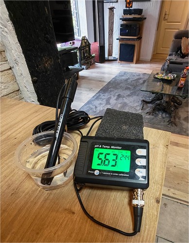 Und temperatur messgerät - ph-,