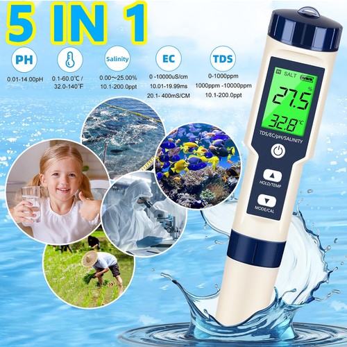 5in1 wert wasser messgerät - 5in1, ph