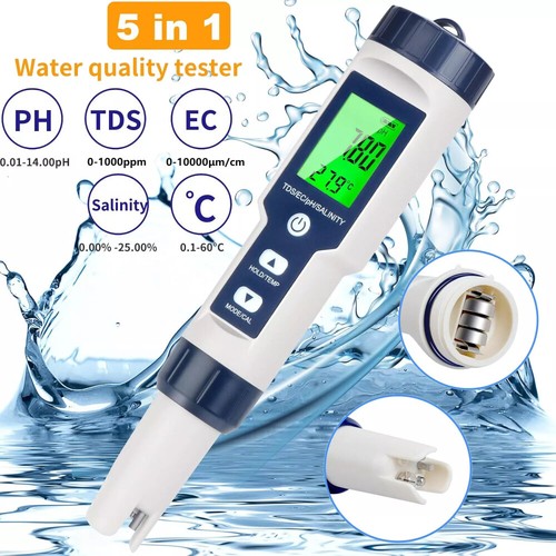 Wassertester ph ec - 5, 1