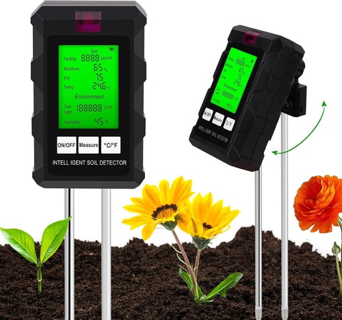 Bodenmessgerät lcd ph - 6-in-1,