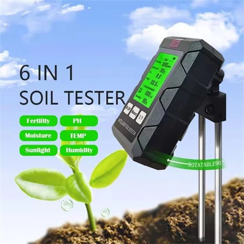 6in1 bodentester messgerät - messgerät, ph